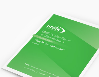 UNIFE vision paper on digitalisation – second chapter