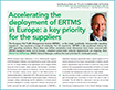 Accelerating the deployment of ERTMS in Europe (European Railway Review ...