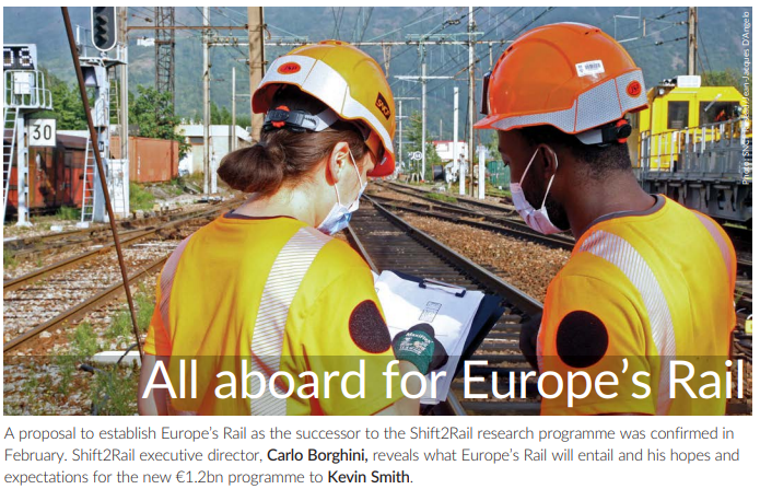 All aboard for Europe’s Rail (IRJ)