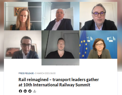 Rail reimagined – transport leaders gather at 10th International Railway Summit