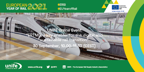 ERTMS, a key enabler for the digital and sustainable rail transition