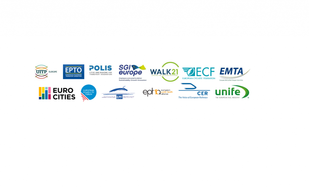 UNIFE teams up with transport associations in call for ambitious urban mobility framework