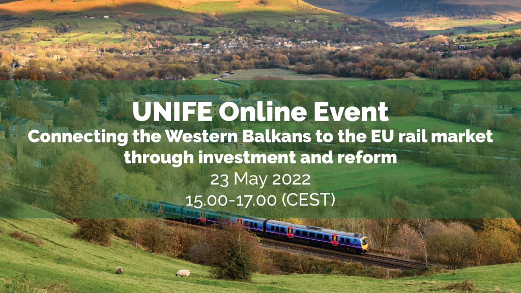 Integration for next generation rail: Connecting the Western Balkans to the EU rail market through investment and reform