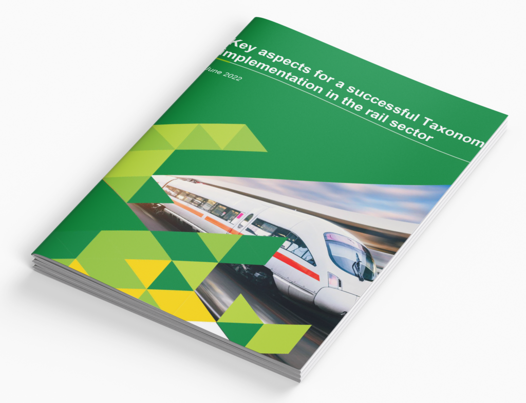 Key aspects for a successful Taxonomy implementation in the rail sector