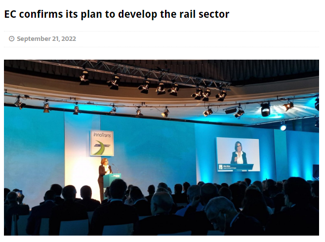 EC confirms its plan to develop the rail sector (Railway Pro)