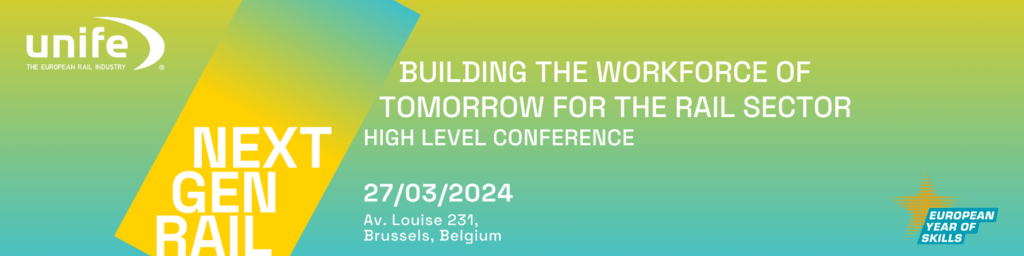 Rail skills shortage conference focuses on solutions and funding to help Europe achieve its Green Deal, Digital and Gender Equity targets