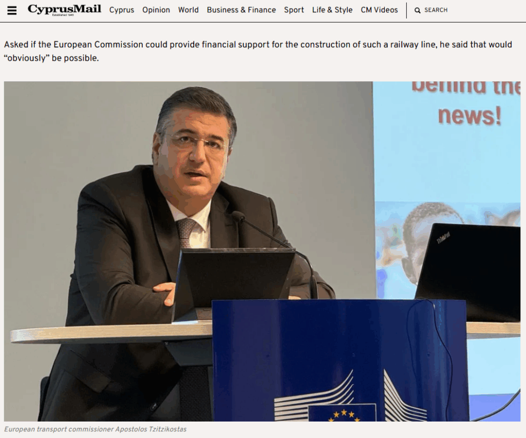 European railway association calls for trains to return to Cyprus (Cyprus Mail)