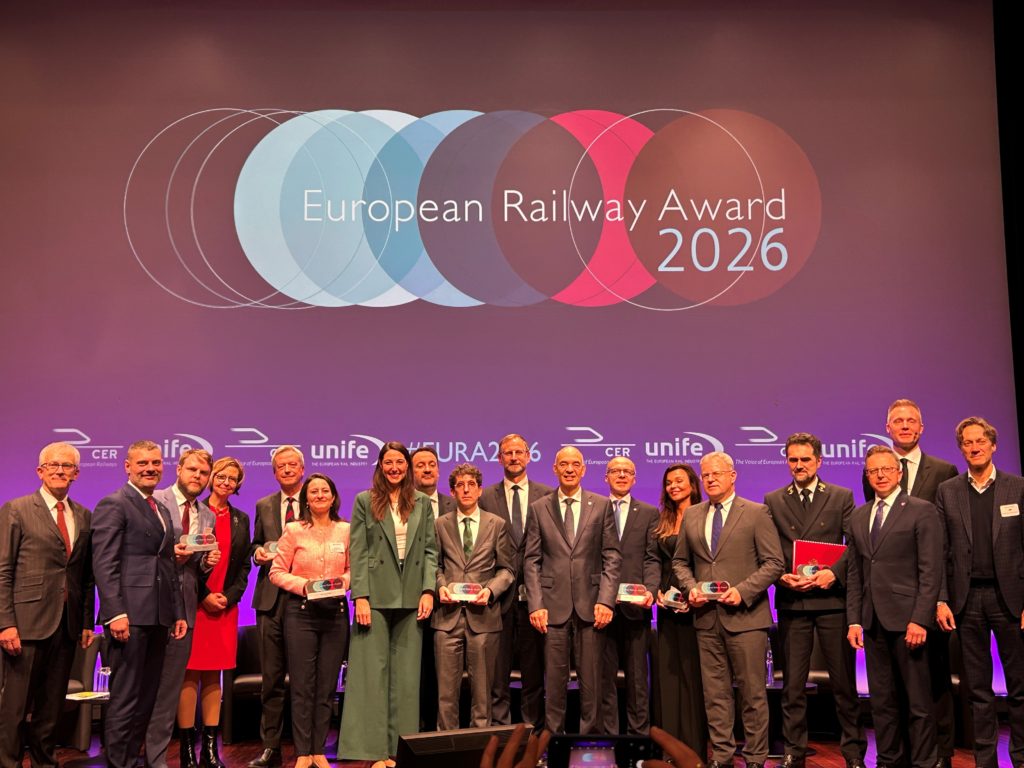 European Railway Award 2026 celebrates collective show of commitment from EU countries united in support of rail
